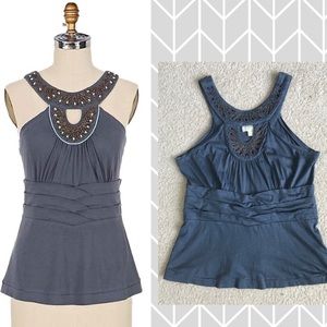 Anthropologie Deletta “Mythical Phoenix” Tank